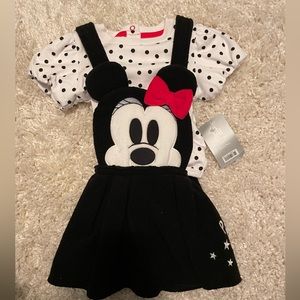Minnie Mouse Baby Girl Jumper Dress